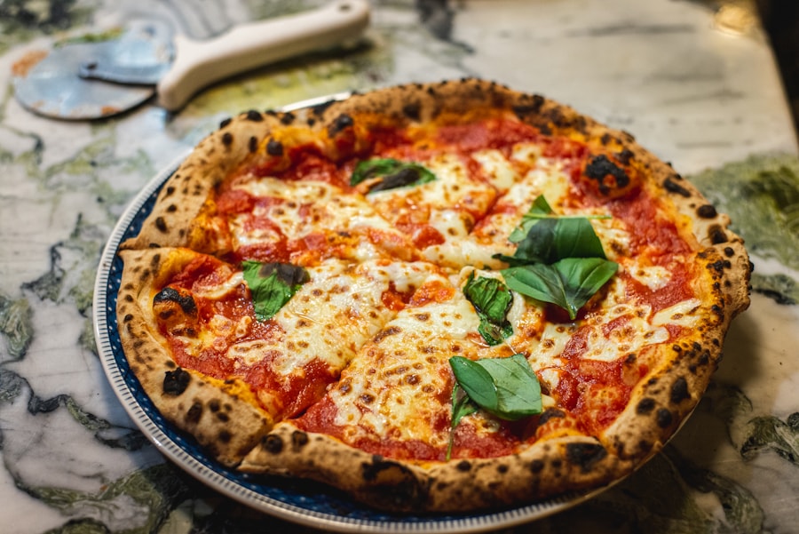 Pizza selection at Dani restaurant